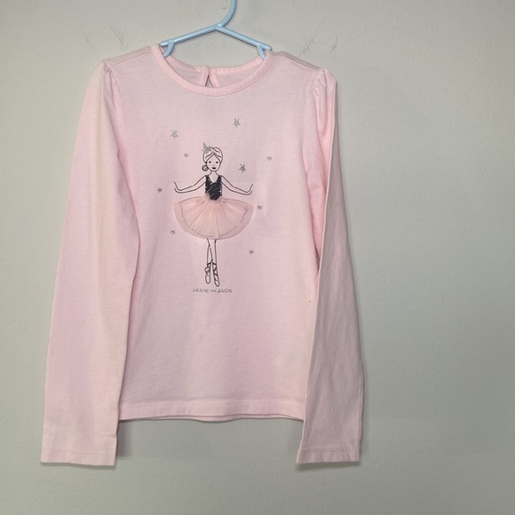 Janie & Jack Ballerina Shirt size 7 - Picture 6 of 9
